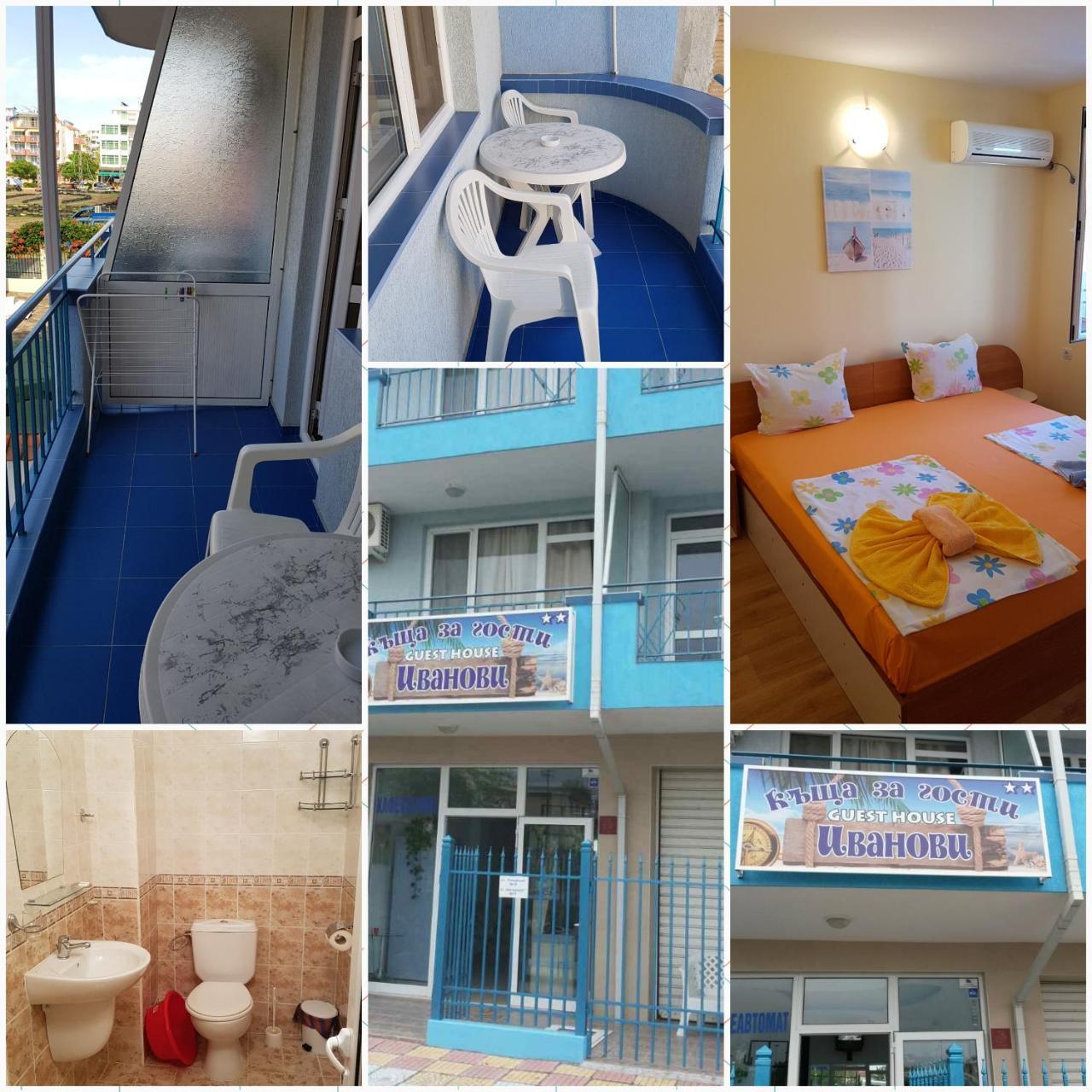 Ivanovi Guest House Приморско Экстерьер фото